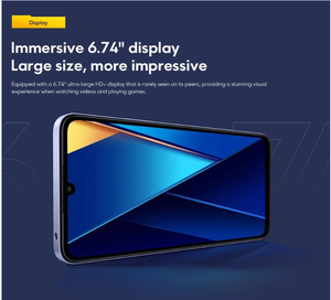 Poco C65 4G LTE GSM Điện Thoại Thông Minh Dual Sim 256GB + 8GB IPS Hiển Thị Thông Minh Chơi Game Các <span class=keywords><strong>T</strong></span>ính Năng Nhận Dạng Khuôn Mặ<span class=keywords><strong>t</strong></span> Pro Max Mô Hình EU Cắm - Product Image 4