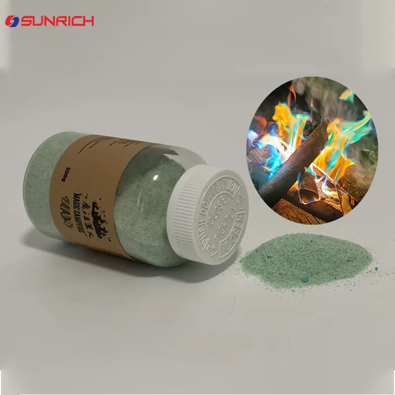 Sunrich fabrika toptan profesyonel mistik alevler renk Magician Prop Bonfire şömine oyuncak parti malzemeleri