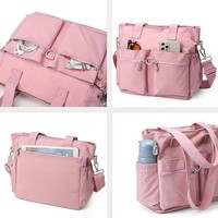 Offre Spéciale femmes Gym avec compartiments fermeture éclair ordinateur portable travail infirmière danse Yoga sac personnalisé sac fourre-tout