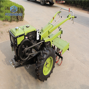 Tractor Agrícola Compacto de 2 Ruedas Motrices, 10 HP, Diésel, Tractor Manual, Mini Cultivador para Cortar Césped en Huertos - Product Image 5