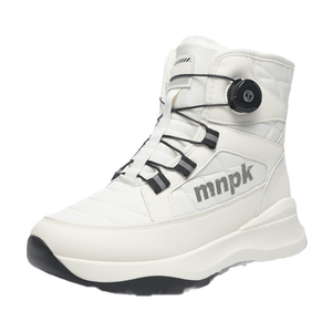 Bottes d'hiver unisexes, doublure en peluche épaisse, boucle rotative, absorption des chocs, antidérapantes, chaussures de randonnée en ville - Product Image 6