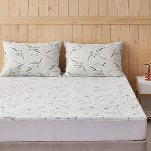 Custom <strong>Protector</strong> De Colchon Washable Noiseless Anti slip Towel Water Proof Waterproof Bed Mattress Cover <strong>Protector</strong> - Product Image 2