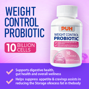 Probiótico para el Control de Peso Más Vendido, 10 Mil Millones de Células, Apoya la Salud Digestiva del Intestino, Supresión del Apetito, Cápsulas de Bienestar - Product Image 4