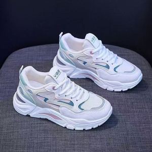 Zapatos Deportivos de Plataforma para <span class=keywords><strong>Mujer</strong></span>, Verano, Alta Calidad, Suela Plana, Cómodos, Casuales, con Cordones, a la Moda - Product Image 6
