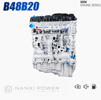 Motor Remanufacturado B48B20 2.0L de Gasolina para 3 320i Li F30, Bloque Largo