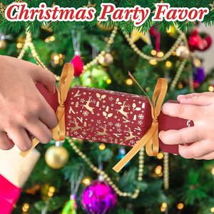 Custom Printed <strong>Christmas</strong> <strong>Cracker</strong> Gift Boxes Promotional Holiday Party Favors for Corporate Events - Product Image 3