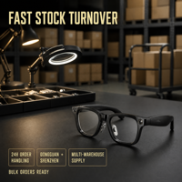 Lunettes Intelligentes IA 2026 avec Caméra HD 20MP, Traduction en Temps Réel, Audio, Étanche IP66, pour Hommes et Femmes