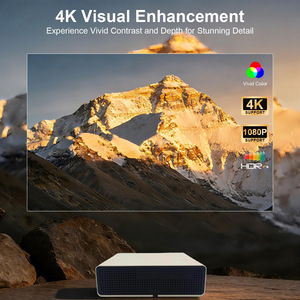 Proyector portátil 1080P DLP ultrafino con soporte para uso en el hogar y la oficina - Product Image 2