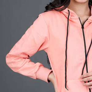 Sudadera con Cremallera para Mujer, Estilo Nuevo, Fabricación Profesional, Diseño Frontal Invernal, Mangas Largas, Transpirable, Casual, Personalizable, Precios Económicos - Product Image 6