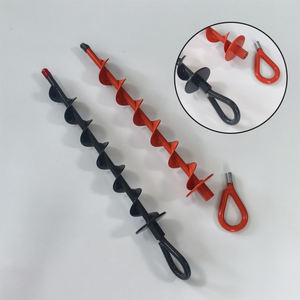 Estacas de Acero de Alta Calidad para Suelo, Anclaje Reutilizable y Portátil para Tiendas de Campaña, Cobertizos y Fijación de Animales - Product Image 1