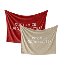 Tapestry Dinding Cetak Tenun Kustom Ramah Lingkungan Pola Solid Poliester/Katun Dapat Dicuci Mesin Sesuai Pesanan
