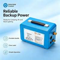 Batería de Fosfato de Hierro y Litio de 12V 100Ah/200Ah LiFePO4 con BMS Inteligente Integrado, Larga Duración, Resistente, para Uso en Estaciones de Energía Solar