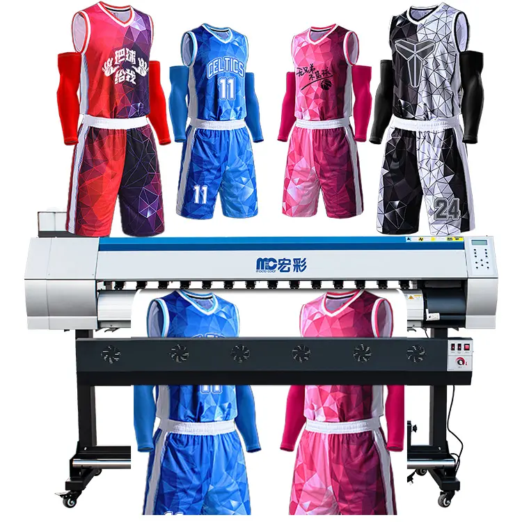 Fornitura diretta in fabbrica 1.8m stampante a sublimazione di grande formato per stampa tessile stampa a sublimazione stampante in vinile impressiona