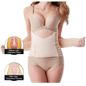 Vente en gros <span class=keywords><strong>Ceinture</strong></span> amincissante pour réduire l'excès de <span class=keywords><strong>graisse</strong></span> <span class=keywords><strong>abdominale</strong></span> Bande de soutien post-partum 3 en 1 pour la récupération post-partum - Product Image 4