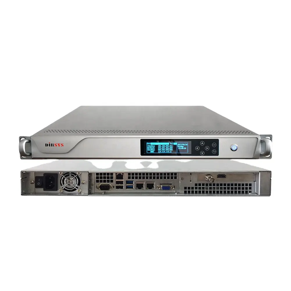 8 CHS HD-SDI 디코더 스트리밍 미디어 서버 및 인터넷에서 HLS/RTMP/RTSP/HTTP/UDP/RTP 스트림을 가져옵니다.