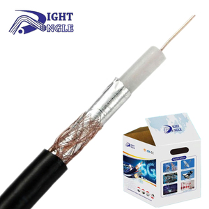 <span class=keywords><strong>Câble</strong></span> coaxial 75 ohms RG6 305m <span class=keywords><strong>Antenne</strong></span> de <span class=keywords><strong>câble</strong></span> coaxial d'<span class=keywords><strong>antenne</strong></span> de télévision par satellite pour la télévision - Product Image 2