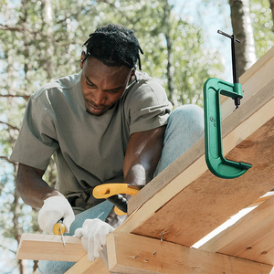 OEM/ODM HT2810 Dụng Cụ Chịu Lực Nặng 1 2 3 4 5 6 8 10 12 Inch Kẹp Chữ C Dễ Uốn Kẹp Chữ <span class=keywords><strong>G</strong></span> Gia Công <span class=keywords><strong>G</strong></span>ỗ Nhẹ - Product Image 4