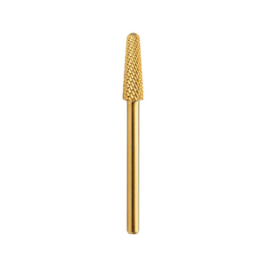 4.0mm <b>Mini</b> Cone Cross Cut Carbide Nail <b>Drill</b> Bit Tungsten Steel Grinding Head Low Vibration Manicure Salon Nail Bit - Product Image 4