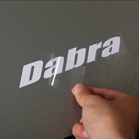 Étiquettes de logo en métal gaufré UV 3D personnalisées pour boîtes en papier de sacs de vêtements-Décalcomanies de transfert de plaque signalétique pour les promotions