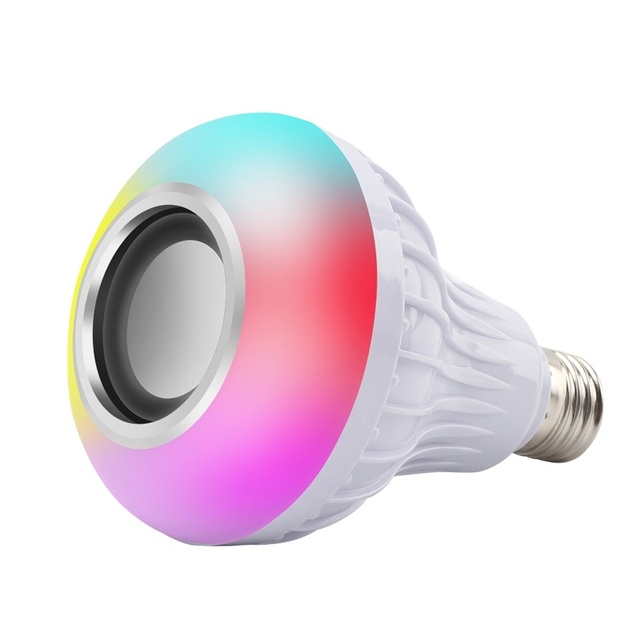 LED Mobile Phone Music Bubble Light Wireless Remote Control APP Smart Home Lighting Seven Color RGB Light Bulb
