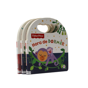 Gran oferta, <span class=keywords><strong>libro</strong></span> de cuentos para niños con estampado colorido respetuoso con el medio ambiente, <span class=keywords><strong>libro</strong></span> de tablero para niños con forma personalizada con globo ocular móvil, <span class=keywords><strong>libro</strong></span> con mango para bebé - Product Image 3