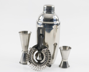 Manufacture 20pcs <strong>Cocktail</strong> Shaker <strong>Set</strong> Rotating Stand Stainless Steel Bar <strong>Mixing</strong> Tools <strong>Set</strong> Professional Bartender Kit <strong>Set</strong> - Product Image 3