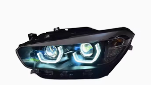 Sistema di Illuminazione Fari Auto SJC per BMW Serie 1 <span class=keywords><strong>F20</strong></span> F21 <span class=keywords><strong>2015</strong></span> - 2018 Gruppo Fari LED con Indicatori di Direzione Anteriori - Product Image 5