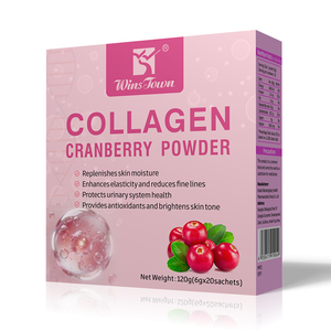 manufacturers collagen powder suppliers collagen peptides <b>protein</b> powder Gluta Glow Sparkle CRANBERRY POWDER brightens skin - Product Image 1