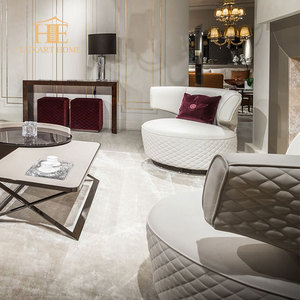Modern Arm Accent <strong>Chair</strong> Leisure Daybed Living Room <strong>Occasional</strong> Lounge <strong>Chair</strong> Hotel Lobby <strong>pink</strong> Tufted Round Barrel <strong>Chair</strong> - Product Image 2