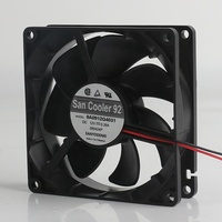 Sanyo 5V 24V 48V DC 12V 0.39A AC EC 9025 90X90X25MM 9CM Châssis à haut Volume d'air 2 fils double roulement à billes 9A0912G4031 Ventilateur de refroidissement