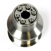 Kit de réglage du compresseur XBM en acier inoxydable usiné CNC, poulie de suralimentation 1.8L pour Mercedes M65 C180 Slk200 E200 +30PS
