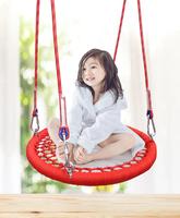Accessoire de balançoire en corde en métal robuste, coloré et ludique, pour parcs à trampolines intérieurs/extérieurs, vente en gros usine
