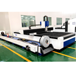 Tüp cnc lazer kesici ile hızlı fiber optik lazer kesim fiber lazer kesim makinesi - Product Image 1