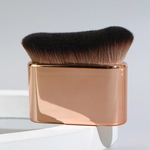 Brocha de Maquillaje <span class=keywords><strong>Profesional</strong></span> Gmagic Plana para Base y <span class=keywords><strong>Corrector</strong></span>, Color Oro Rosa, Sintética, Duradera, para Cosméticos de Belleza - Product Image 3