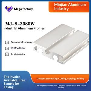 Máquina de grabado de aluminio en forma de I, para perfiles industriales de aluminio, modelo 2080W, para aluminio ensanchado, en stock de fábrica - Product Image 1