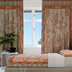 カスタマイズされたフルサイズシーツベッドとリビングルーム用の高品質の遮光カーテン - Product Image 6