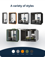 Vente en gros usine : Modules de bureau extérieurs, type capsule, pour réunions, camping et jardin, et Tiny House