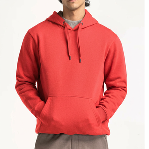 เสื้อฮู้ดลำลองผ้าฟลีซคอตตอน 100% สีพื้น ทรงปกติ ความยาวปกติ สำหรับผู้ชาย ผลิตโดย PUFFIN SPORTS Custom Manufacturer - Product Image 1