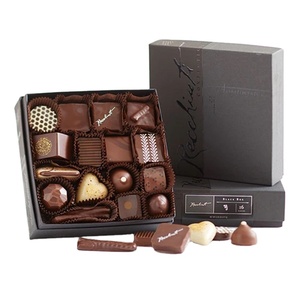 Tùy chỉnh cao cấp sô cô la các tông hộp cứng với nhãn vàng giấy trên đầu và dưới, sô cô la bao bì hộp - Product Image 6