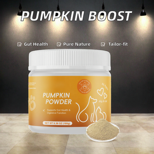 OEM polvere di zucca personalizzata per cani e gatti integratori per cure mediche per animali domestici trattamento nutrizionale supporto digestivo fibra naturale - Product Image 2