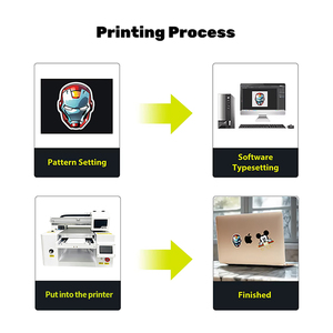 A3 UV-Drucker für Kleinunternehmen Desktop-Flachbettdrucker für die Individualisierung von PVC-Karten Handyhüllen Golfbällen Acrylplatten - Product Image 4