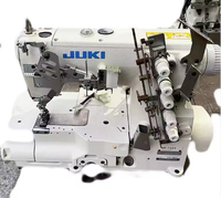 Machine à coudre industrielle JUKI série MF-7500 MF-7523C11B56 MF-7523U11B56, point de surjet à 3 aiguilles, lit plat, surjet supérieur et inférieur