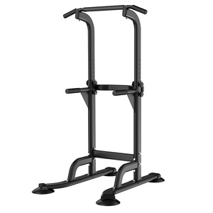 Stazione Multifunzione Regolabile per Trazioni e Dip, Attrezzo per Allenamento di Forza Domestico, Power Tower per Fitness - Product Image 1