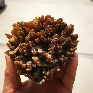 Groothandel Natuurlijke Quartz Crystal Amberhoney Honing Calciet Kristallen Healing Stenen Voor Decoratie En Geschenken