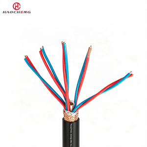 <span class=keywords><strong>Câble</strong></span> DJYVP <span class=keywords><strong>blindé</strong></span> à gaine PVC avec âme en cuivre, 2-4 conducteurs, sans oxygène, pour transmission de signal informatique industrielle à faible émission de bruit - Product Image 2