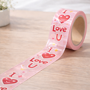 Nastro Adesivo Personalizzato per Imballaggio, Rotoli di Nastro Adesivo Stampato con Logo per Adesione Scatole e Spedizioni - Product Image 6