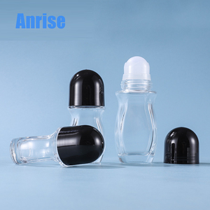 Forma di goccia d'acqua trasparente 30ml/50ml Roller Bottle olio essenziale forme speciali Anti sudore Gel Pain Odd Form Roller Bottle - Product Image 4