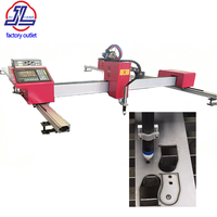 Machine de découpe plasma CNC portable, mini découpeuse à portique, usage industriel, acier au carbone, acier inoxydable, aluminium, plaque métallique, 220V, neuve