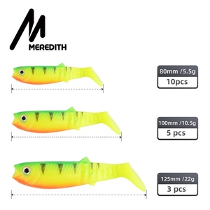 เหยื่อปลอมแบบมีหางปลาทำจากซิลิโคน - Product Image 3