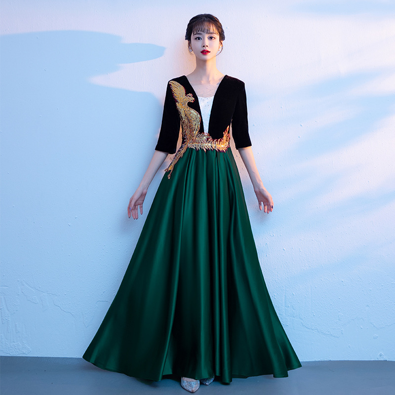 Elegant Big Choir Competition Clothing - Adult Conductor Dress